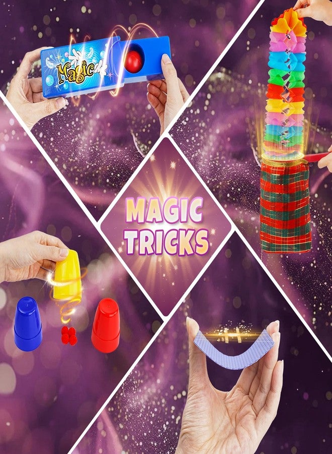 Dogern Valentines Day Magic Kit, New Year Magic Tricks for Kids, Magic Set Includes Magic Wand Magician Costume, Pretend Play Toys with Instruction for Kid Beginners, Birthday Gifts for Boys Girls Age 6-12 - Image 4